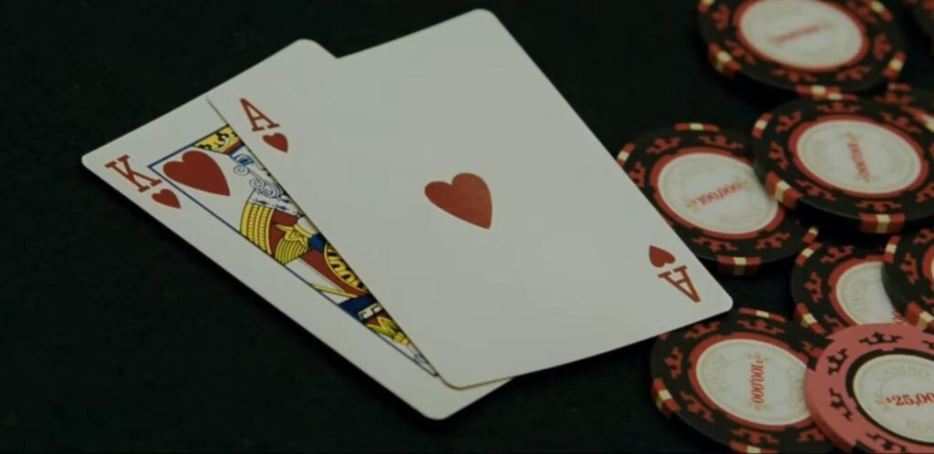 "Casino Royale", 2006. A poker hand
