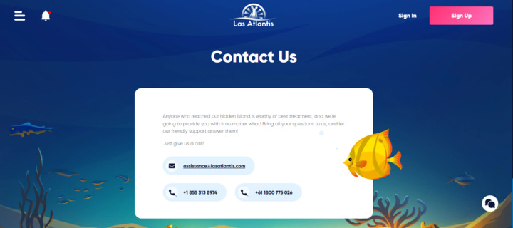 LasAtlantis contact us form