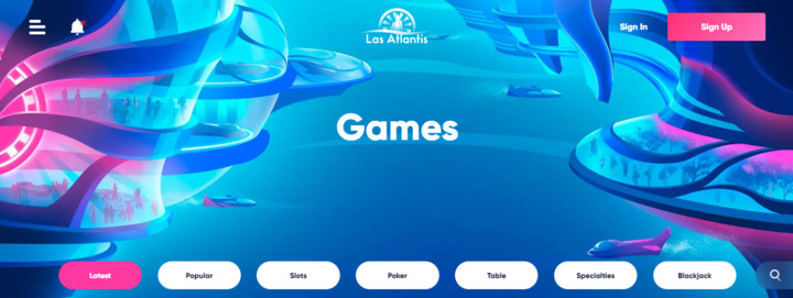 LasAtlantis games page