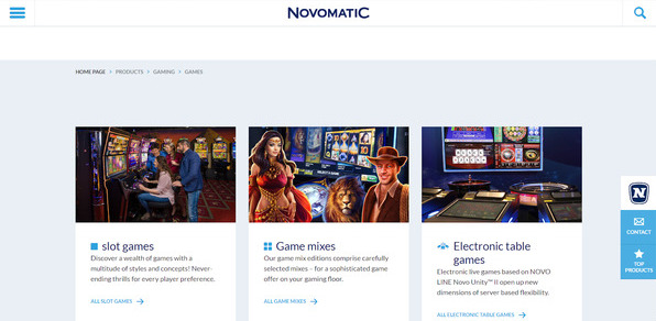 Novomatic gambling game creators