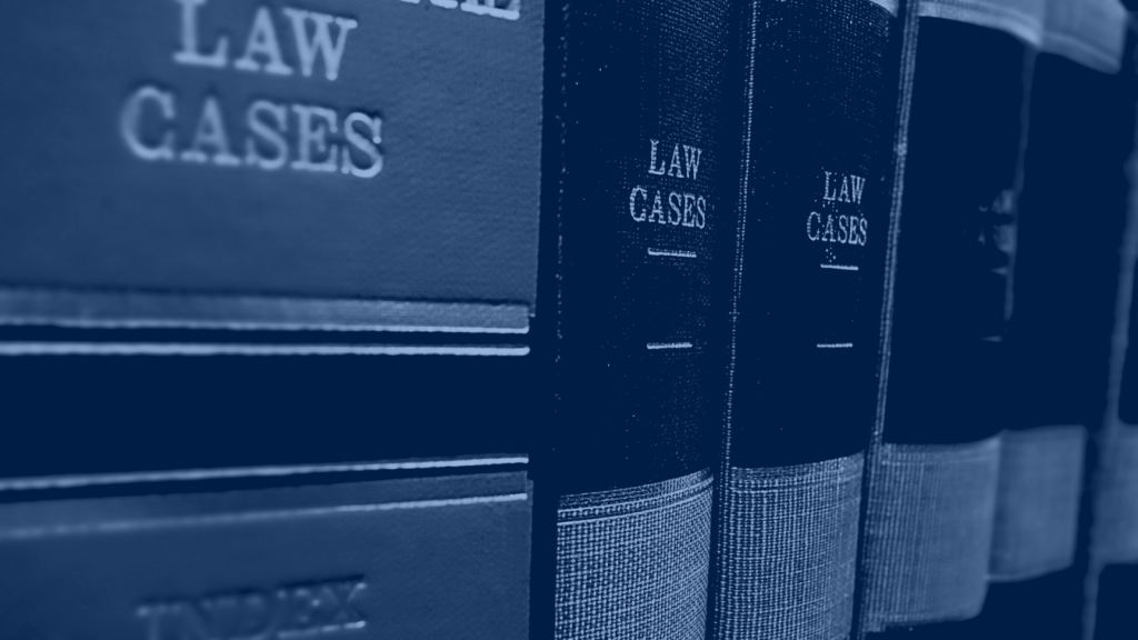 Books with law cases
