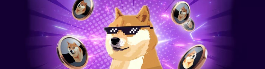 Event banner featuring DOGE 