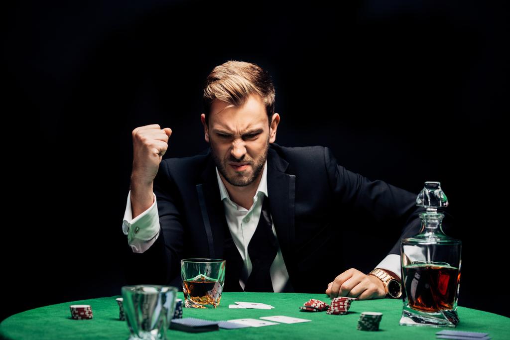 The problem gambler cannot bear the stress of gambling but still playing